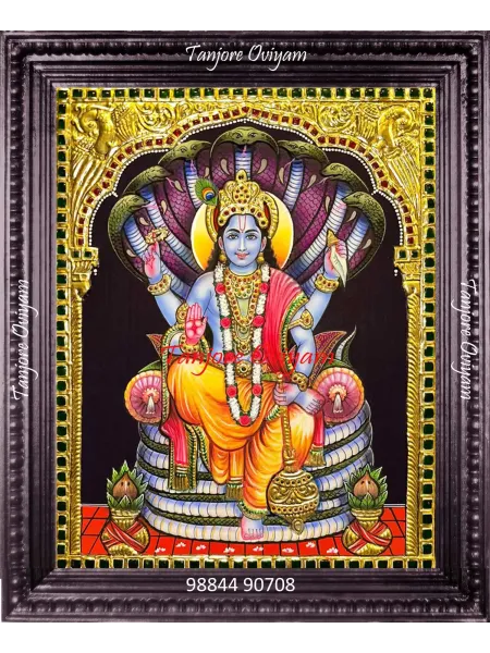 Vishnu Tanjore Painting